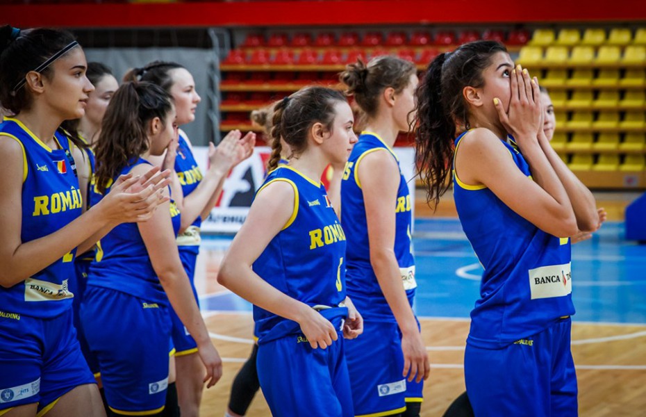 România U18 feminin, înfrângere cu Portugalia și va juca pentru locul 7 în ultima zi