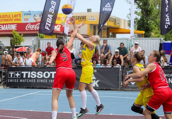 Naționalele României luptă la Constanța pentru calificarea la FIBA 3x3 Europe Cup