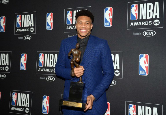Giannis Antetokounmpo, MVP-ul sezonului 2018/2019 în NBA