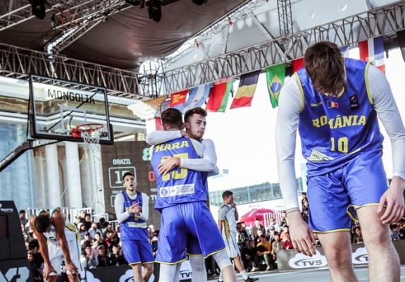 România U18 a pierdut în sferturile World Cup 3x3 din Mongolia