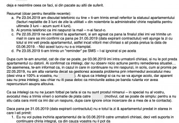 Sportiv amenințat de proprietar cu judecata pentru neplata chiriei de către clubul unde a activat