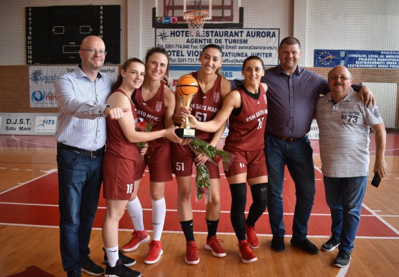 CSM Satu Mare a câștigat prima Cupă a României 3x3 feminin