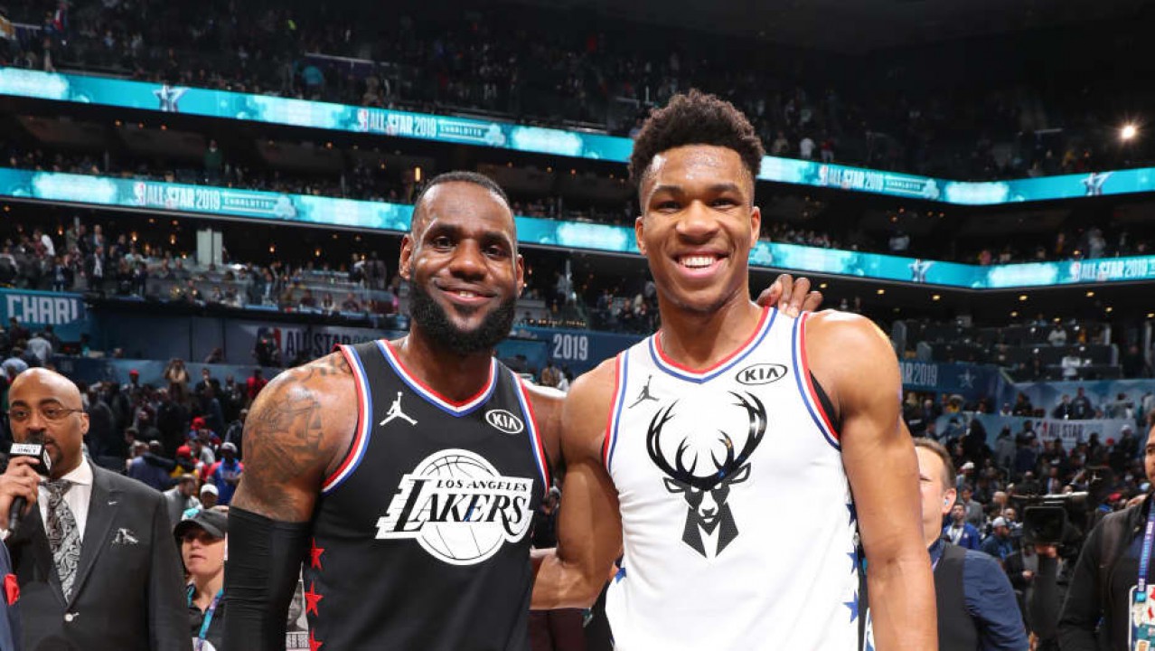 Giannis Antetokounmpo i LeBron James sunt favori ii fanilor n