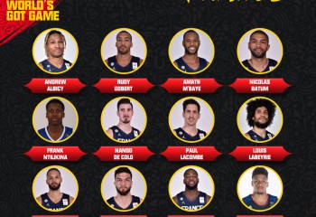 Franța a anunțat lotul de 12 pentru FIBA Basketball World Cup 2019