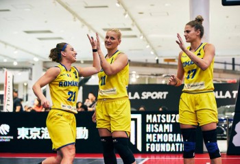 România este pe locul 3 în Ranking-ul mondial 3×3 feminin