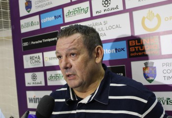Dragan Petricevic: „Consider că putem vorbi despre două lucruri, victorie meritată și că mai avem de muncit”
