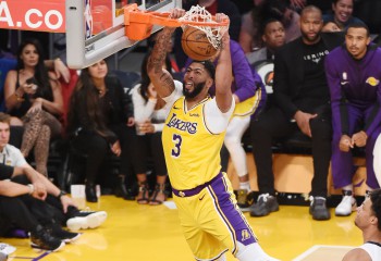 Anthony Davis, la primul „monster game” pentru Los Angeles Lakers. Video