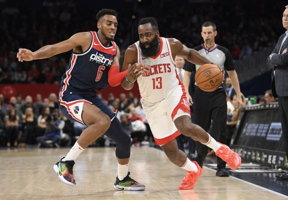 Washington Wizards și Houston Rockets au marcat 317 puncte în capitala SUA