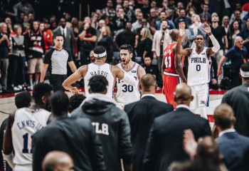 Furkan Korkmaz a dat lovitura de grație pentru Philadelphia în partida cu Portland Trail Blazers