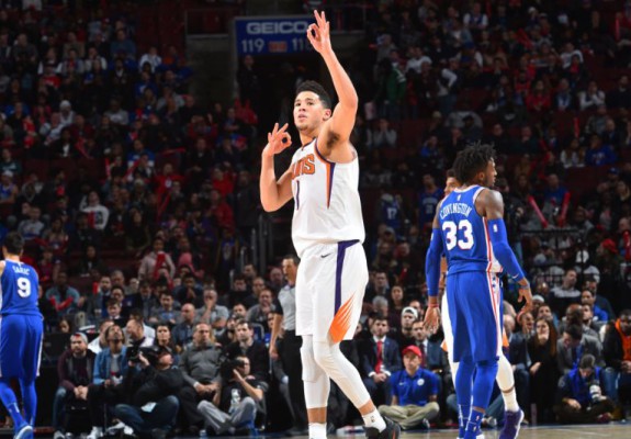 Phoenix Suns administrează primul eșec din acest sezon celor de la Philadelphia 76ers. Video