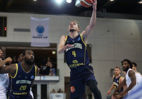 BC CSU Sibiu câștigă primul meci în FIBA Europe Cup