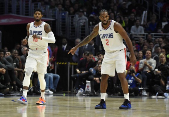 Kawhi Leonard și Paul George au jucat în sfârșit împreună la Los Angeles Clippers. Video