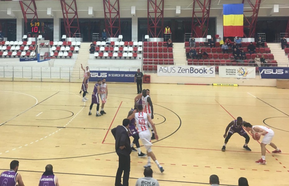 Dinamo Știința nu a oferit nicio șansă la victorie celor de la BCM U Pitești