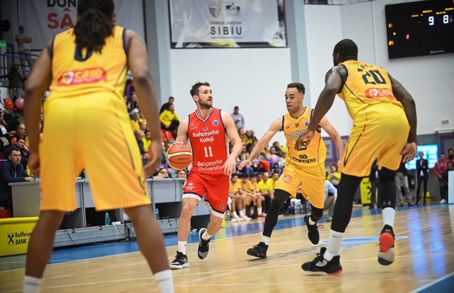 BC CSU Sibiu încheie parcursul în FIBA Europe Cup în Turcia