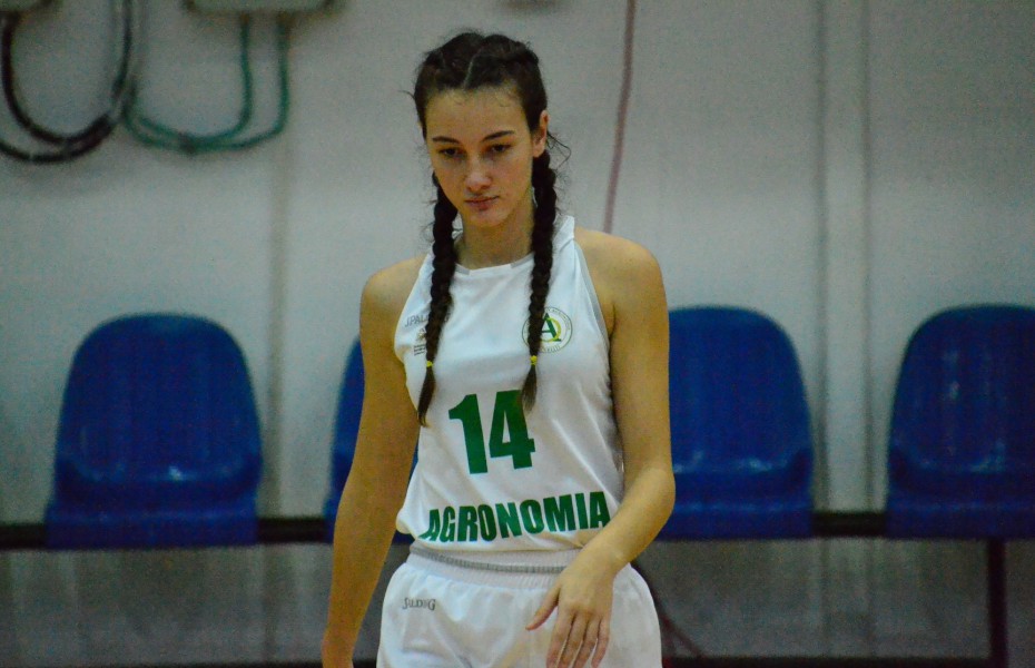 Tânăra Maria Militaru a bifat primul său double-double în Liga Națională