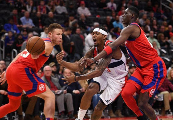 Prestație colectivă excepțională pentru Detroit Pistons în victoria cu Washington Wizards