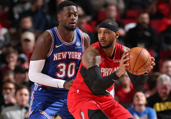 Season high pentru Carmelo Anthony la revenirea în Madison Square Garden