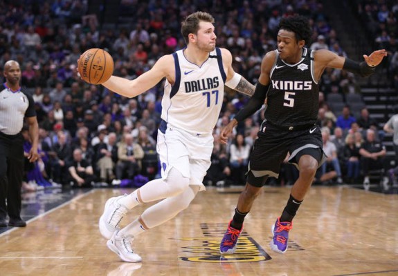 Luka Doncic a reușit un triple-double senzațional în partida cu Sacramento Kings