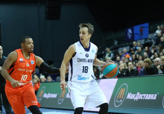 Tsmoki Minsk este lider solitar în Grupa J din FIBA Europe Cup, după o nouă prestație de excepție a lui Branko Mirkovic