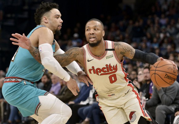 Damian Lillard s-a accidentat în înfrângerea suferită de Portland pe terenul lui Memphis. Video