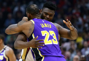 Duel superb între LeBron James și Zion Williamson. Video