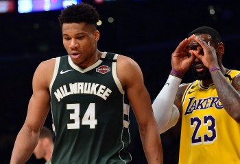 LeBron James a atins borna celor 34.000 de puncte marcate în confruntarea cu Giannis Antetokounmpo