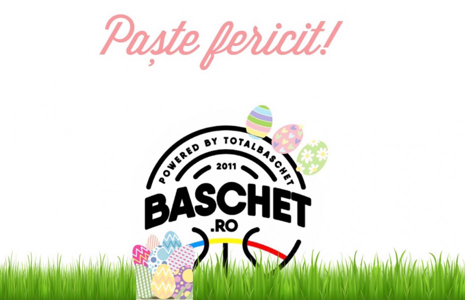 Redacția baschet.ro vă urează  „Paște Fericit”