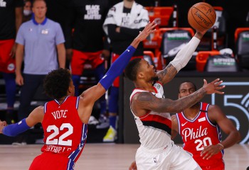 Damian Lillard, 51 de puncte împotriva lui 76ers. Video