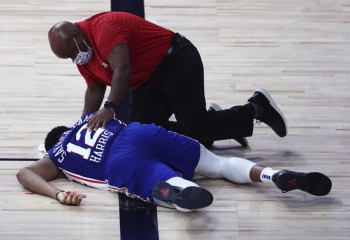 Tobias Harris, aproape de o accidentare horror în meciul cu Boston Celtics