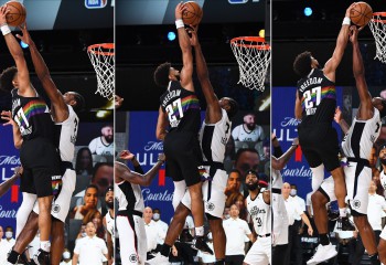 Kawhi Leonard, capac de senzaţie la Jamal Murray. Video