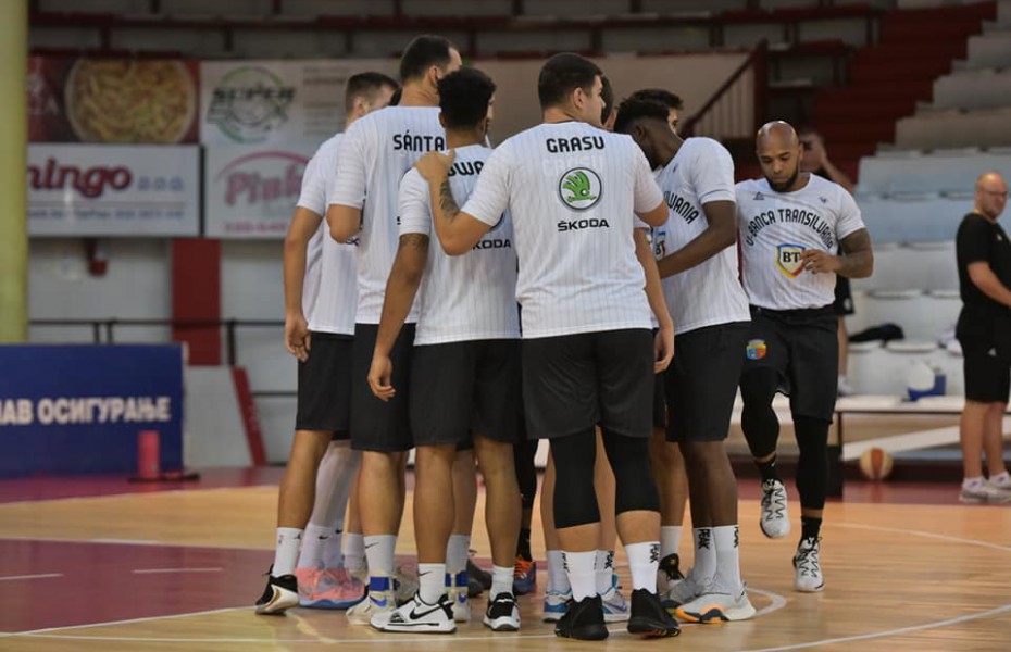 U-BT Cluj-Napoca, înfrângere la limită în fața lui Partizan Belgrad
