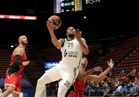 Meciul din Euroligă dintre LDLC ASVEL și Panathinaikos a fost amânat