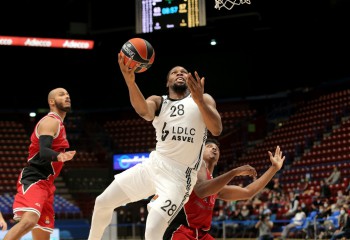 Meciul din Euroligă dintre LDLC ASVEL și Panathinaikos a fost amânat