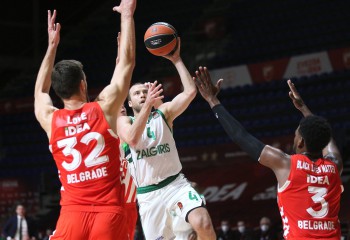 Zalgiris Kaunas câștigă meciul de deschidere al etapei a 3-a din Euroligă