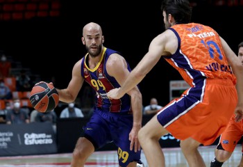 FC Barcelona, fără Nikola Mirotic,  se impune pe terenul Valenciei