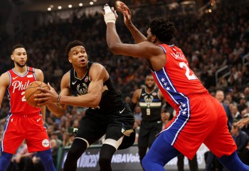 Giannis Antetokounmpo a primit cadou de ziua lui un stilou din partea colegilor