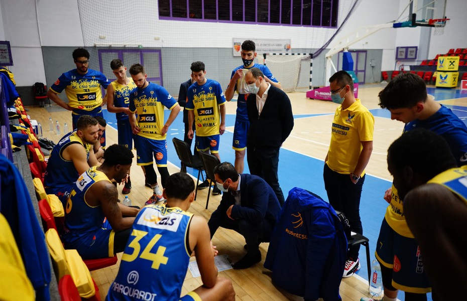 BC CSU Sibiu bifează a doua victorie consecutivă în LNBM