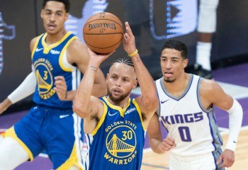 Steph Curry, prestație solidă în amicalul cu Sacramento Kings