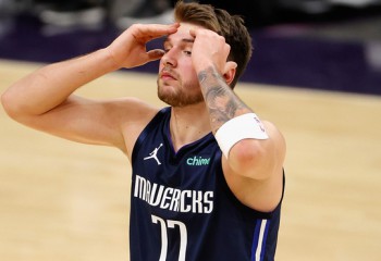 Luka Doncic a distrus un panou publicitar. Video