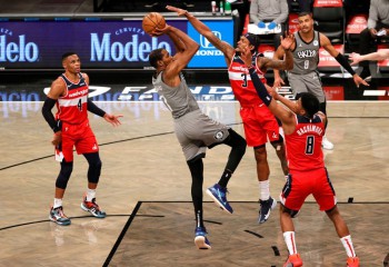 Washington Wizards câștigă pe terenul lui Brooklyn Nets
