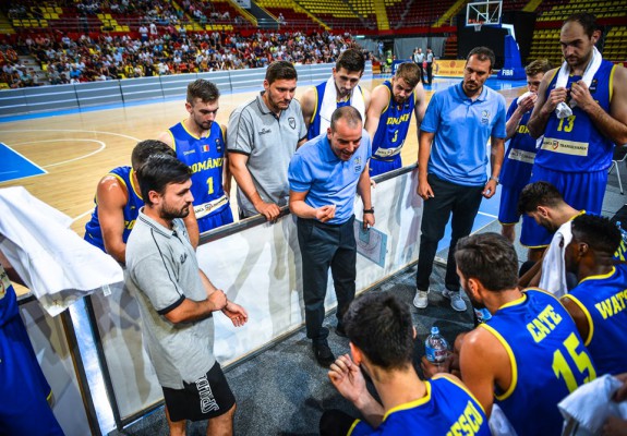 Tudor Costescu se va baza la meciul cu Cipru pe lotul de la Trentino Basket Cup