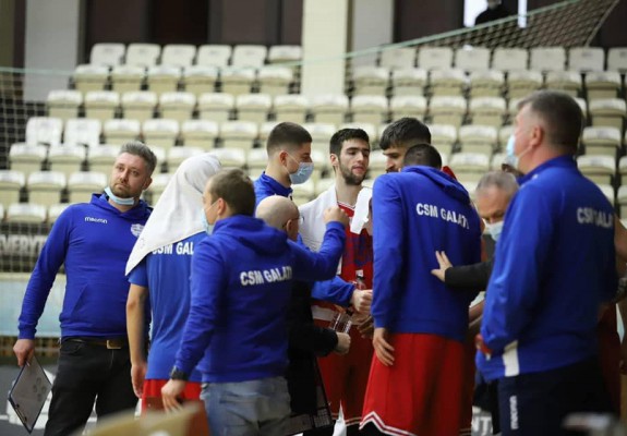 CSM Galați ratează turneul 6 de la Focșani